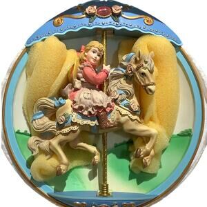 Carousel Daydreams "Swept Away"  8" Plate, Bradford Exchange No.84-B10-176.1